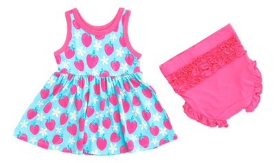 June birdie peplum set- ALL SIZES