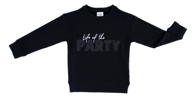 life of the party sequin crewneck sweatshirt