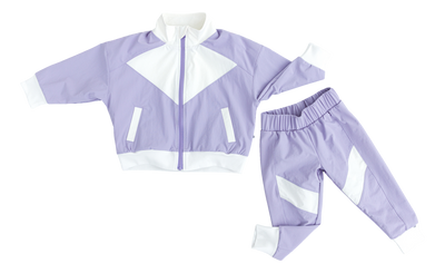 Lilac Windbreaker Set