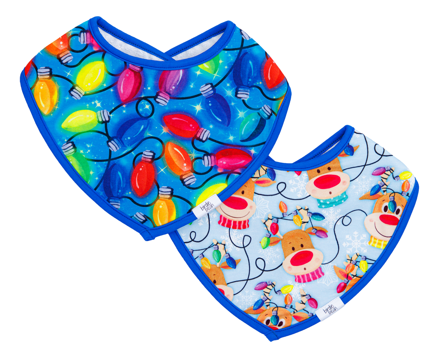 lucas and rudy bandana bib set