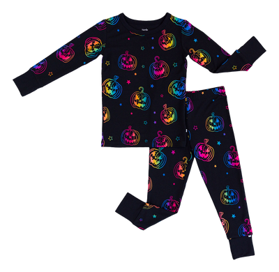Midnight Mischief Foil 2-Piece Pajamas