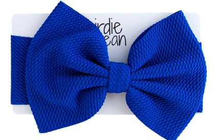 Navy Headwrap