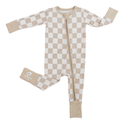 Oat Check Convertible Romper
