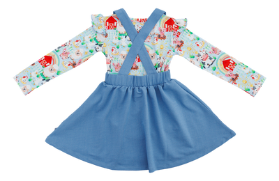 otis pinafore set