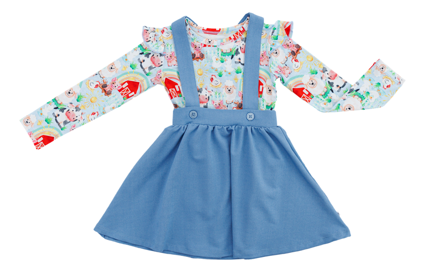 otis pinafore set