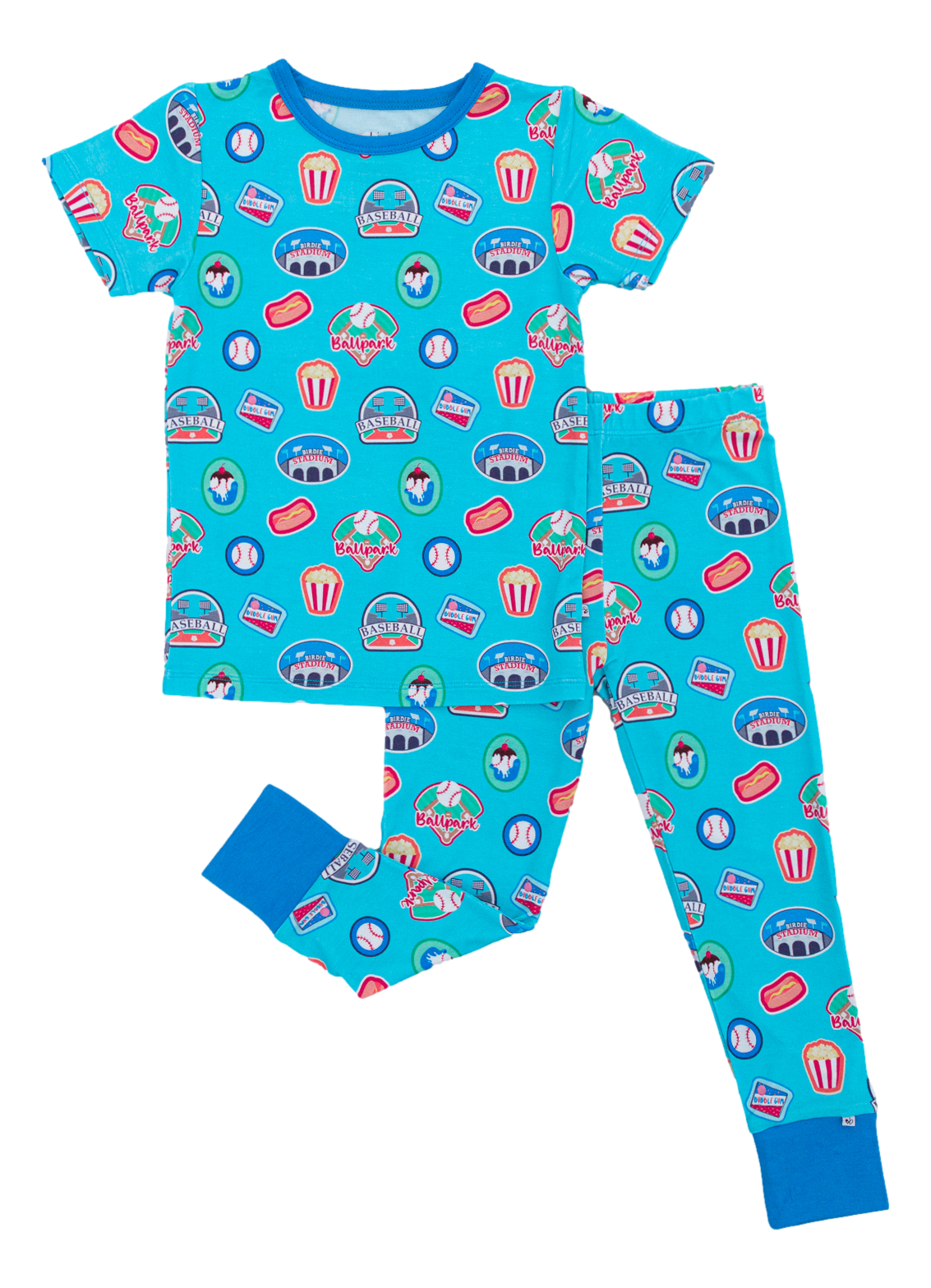 Baseball Patches 2-Piece Pajamas