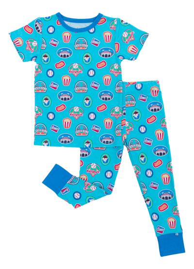 Baseball Patches 2-Piece Pajamas