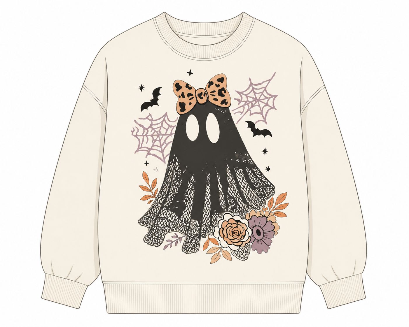 PRE ORDER: Boo-tiful Blooms Crewneck Sweatshirt