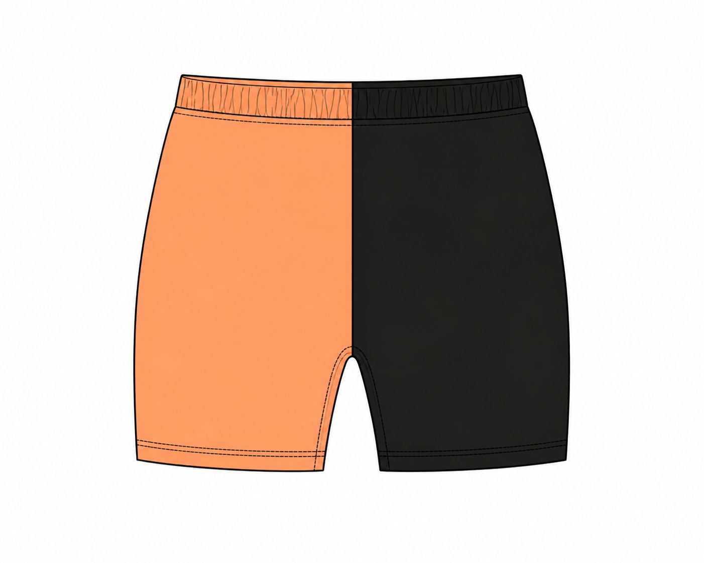 PRE ORDER: Colorblock Biker Shorts