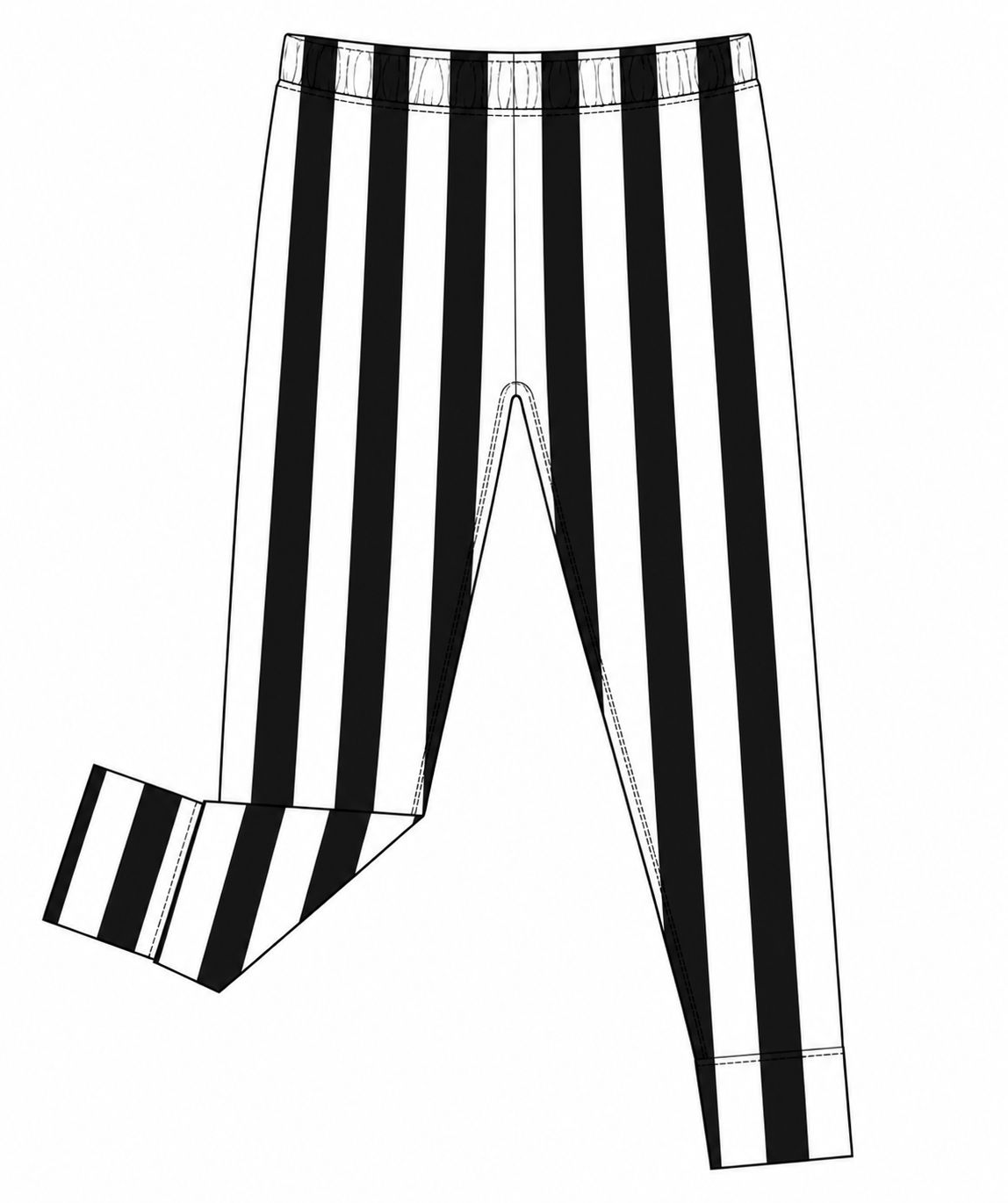 PRE ORDER: Spooky Stripes Bamboo Leggings