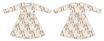 PRE ORDER: O Holy Night Bamboo Dress