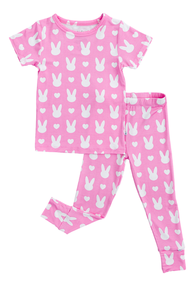 Pink Bunny 2-Piece Pajamas