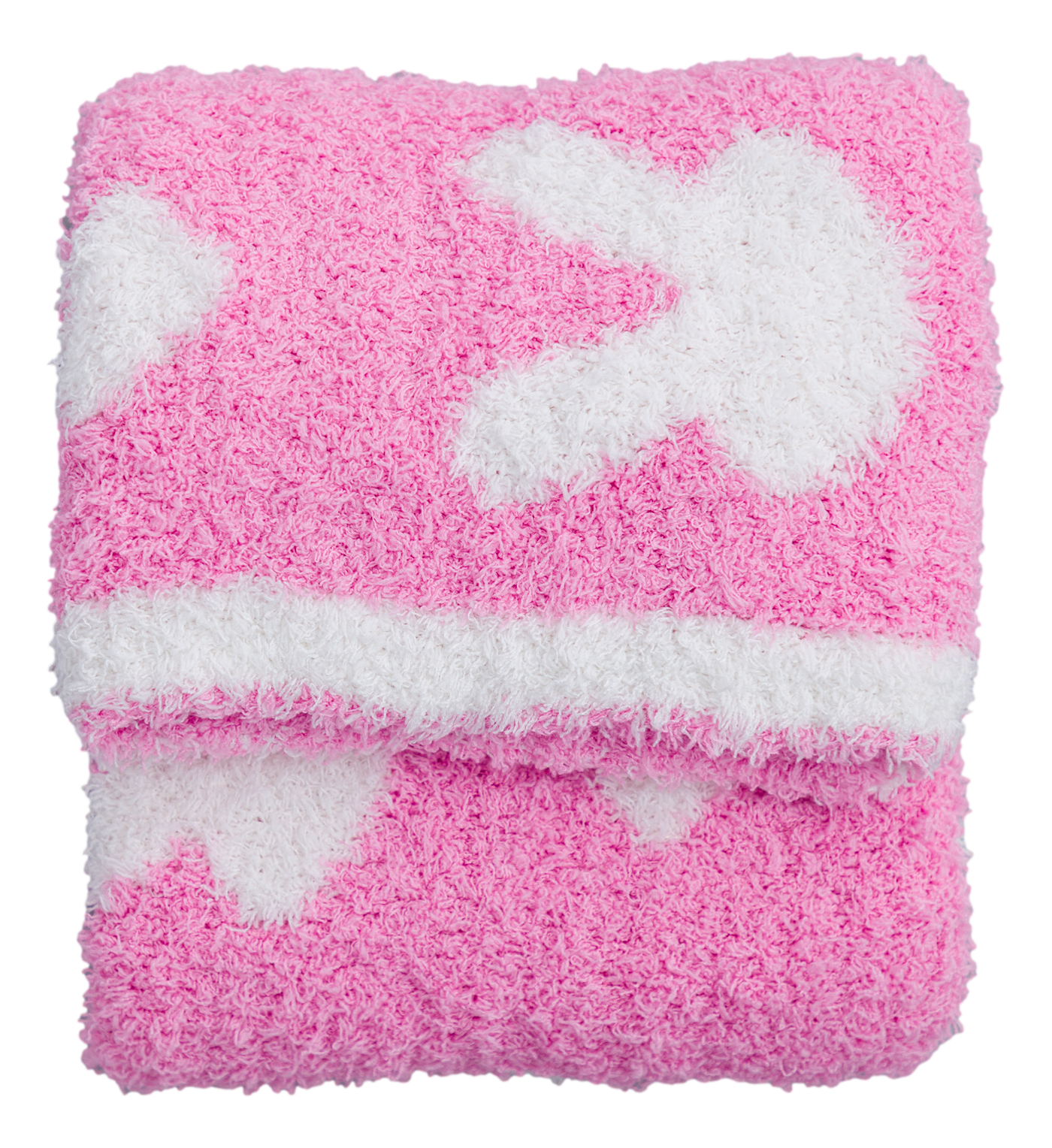 Pink Bunny Microfiber Blanket- STROLLER