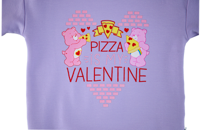 Care Bears™ pizza valentine crewneck sweatshirt