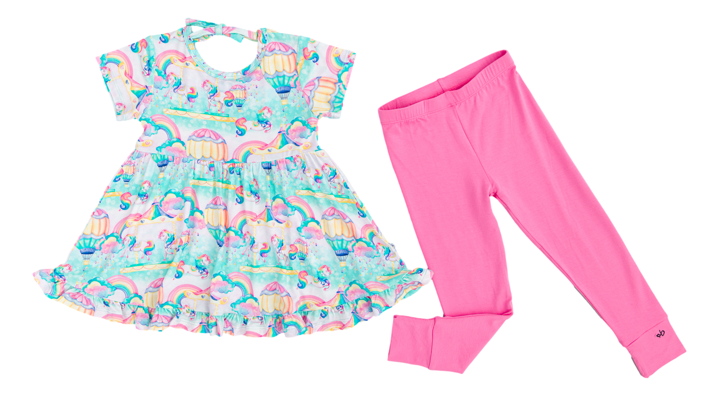 Priscilla Peplum Set