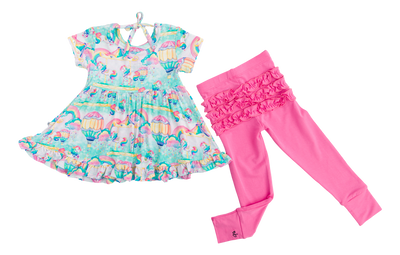 Priscilla Peplum Set