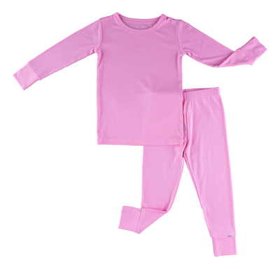 prism ribbed 2-piece pajamas