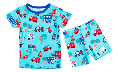 roger 2-piece pajamas: SHORT