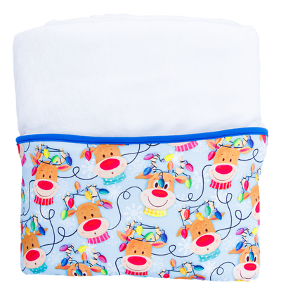 rudy plush birdie blanket: TODDLER