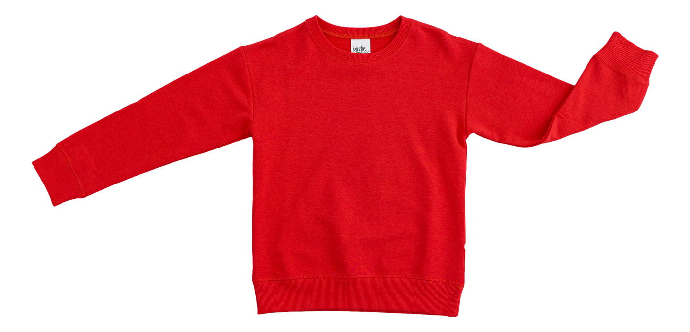 Scarlet Crewneck Sweatshirt