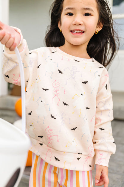 PRE SALE: Boo Crew Glow Crewneck Sweatshirt: MULTI