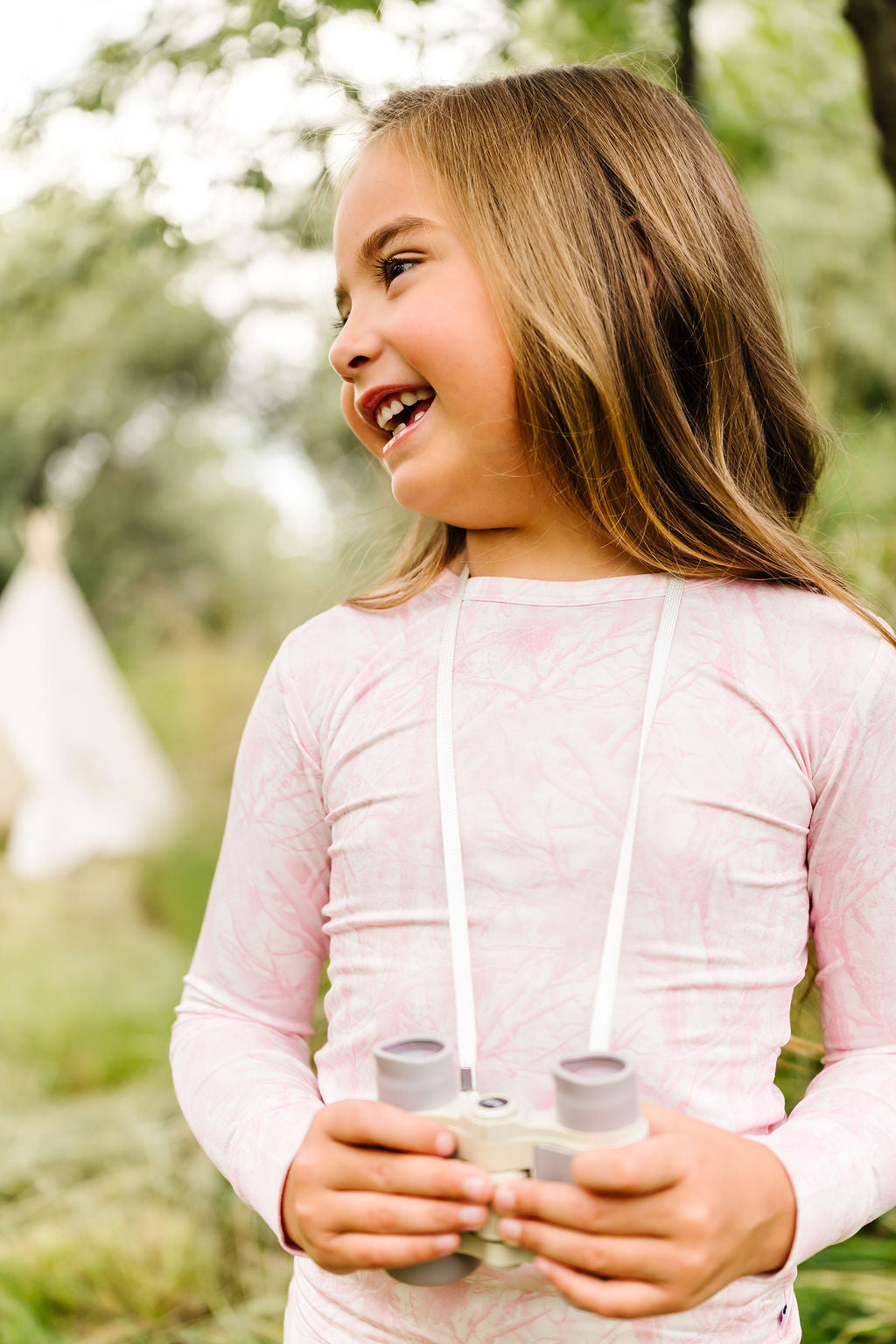 Pink Tree Camo 2-Piece Pajamas