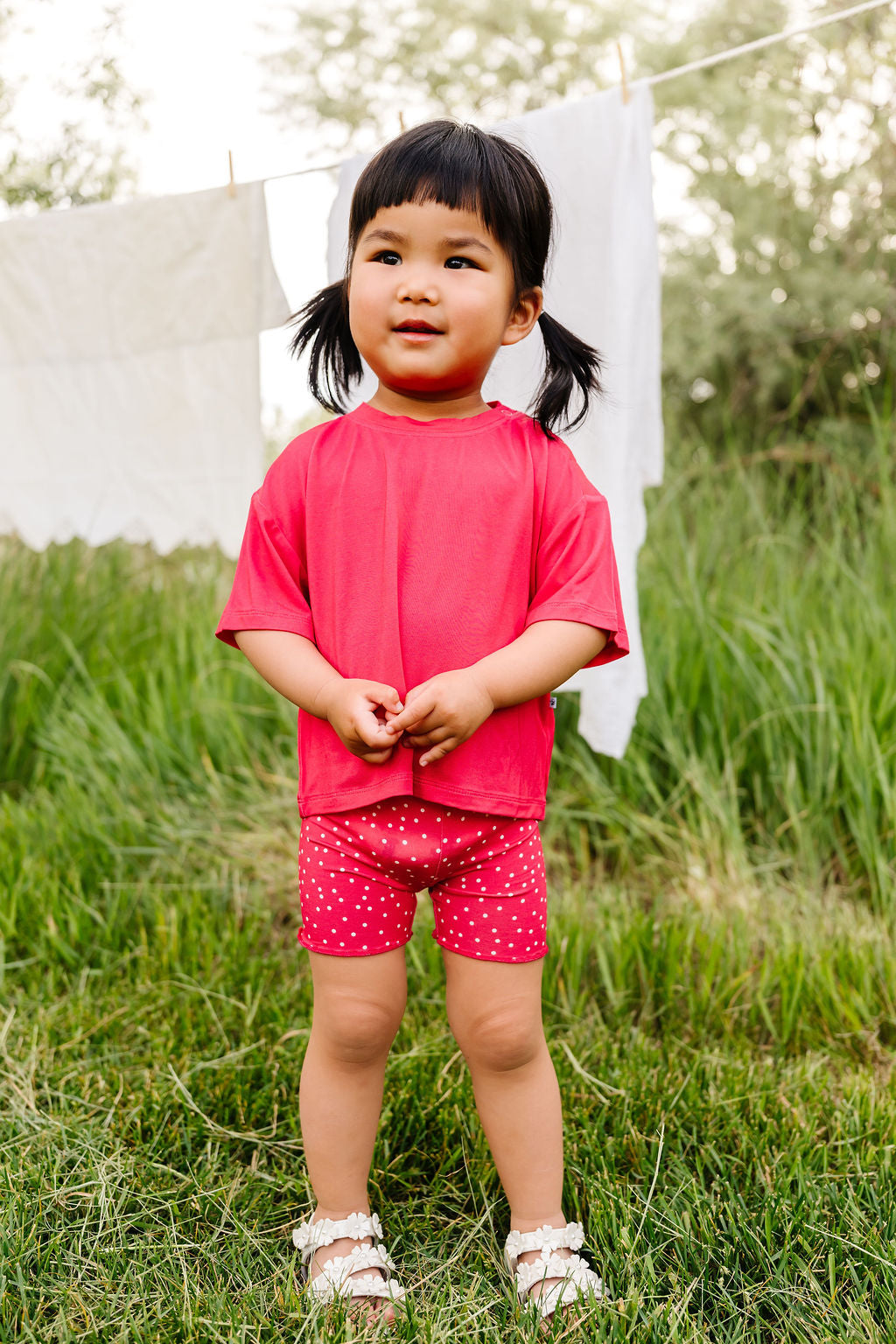 Berry Boxy Bamboo/Cotton T-Shirt