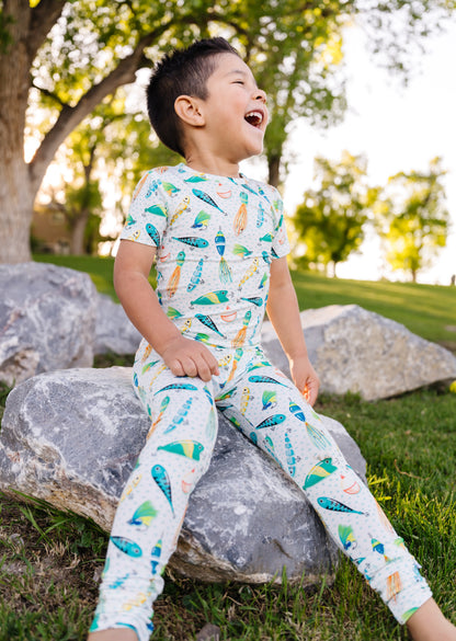 Gone Fishing Bamboo Pajama Set