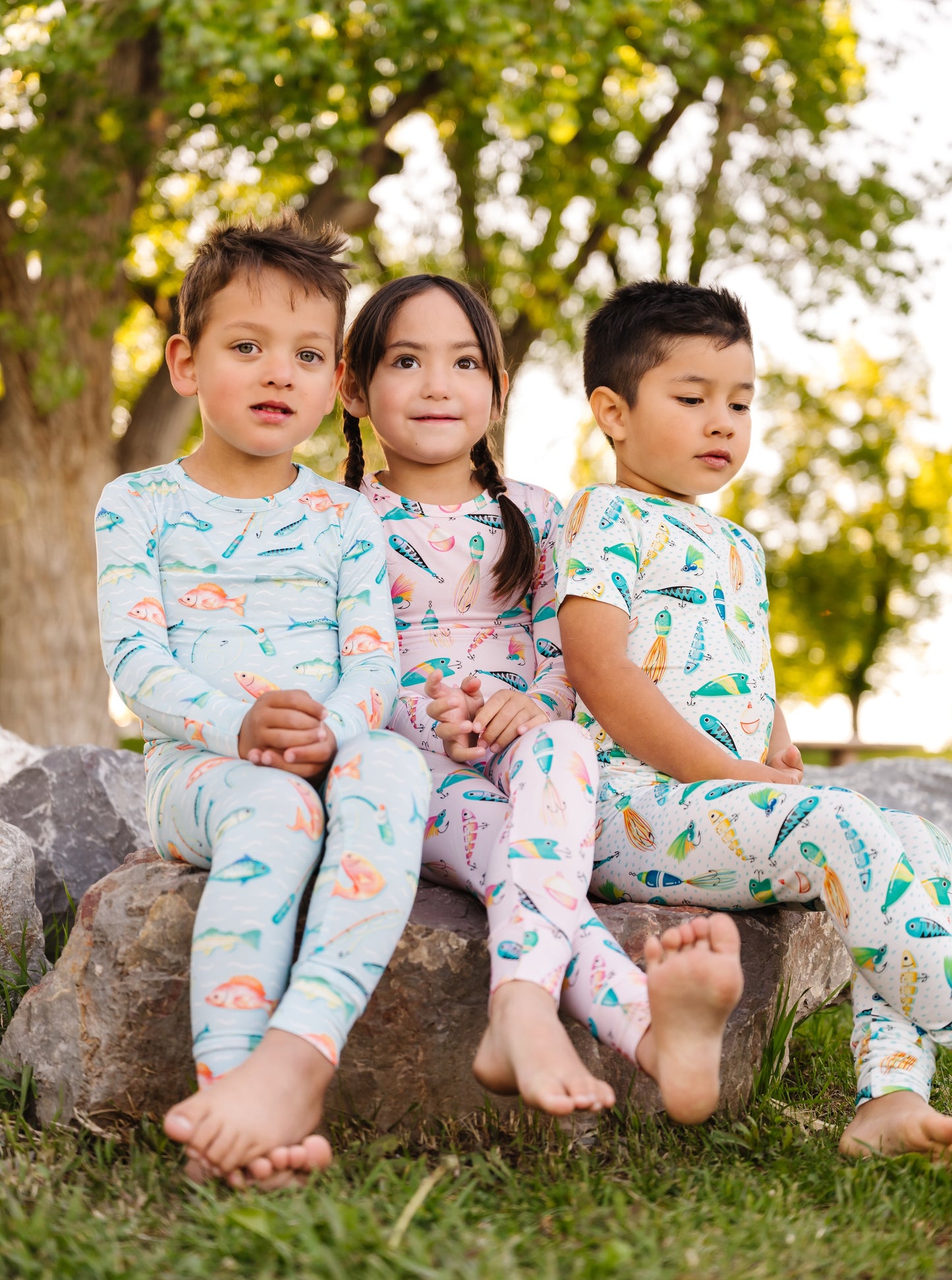 Catch Of The Day Bamboo Pajama Set