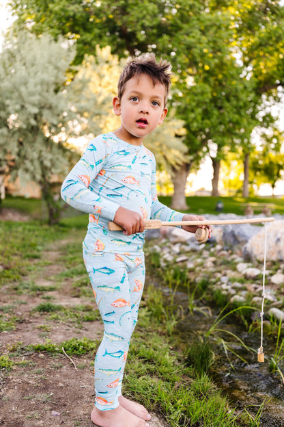 Catch Of The Day Bamboo Pajama Set