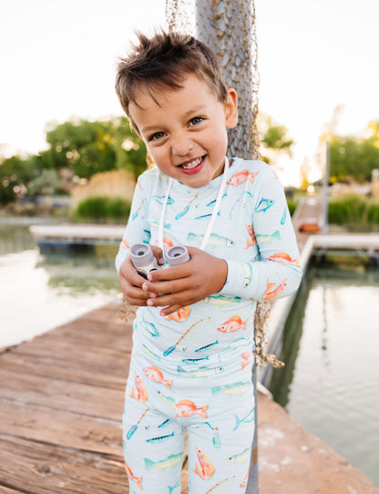 Catch Of The Day Bamboo Pajama Set
