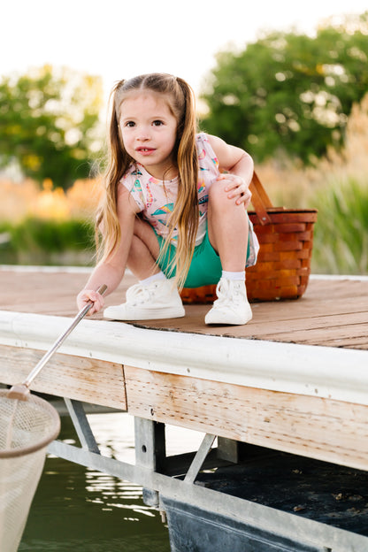 Sweetwater Solids Biker Short Set