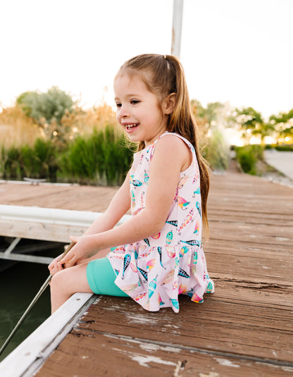 Sweetwater Solids Biker Short Set
