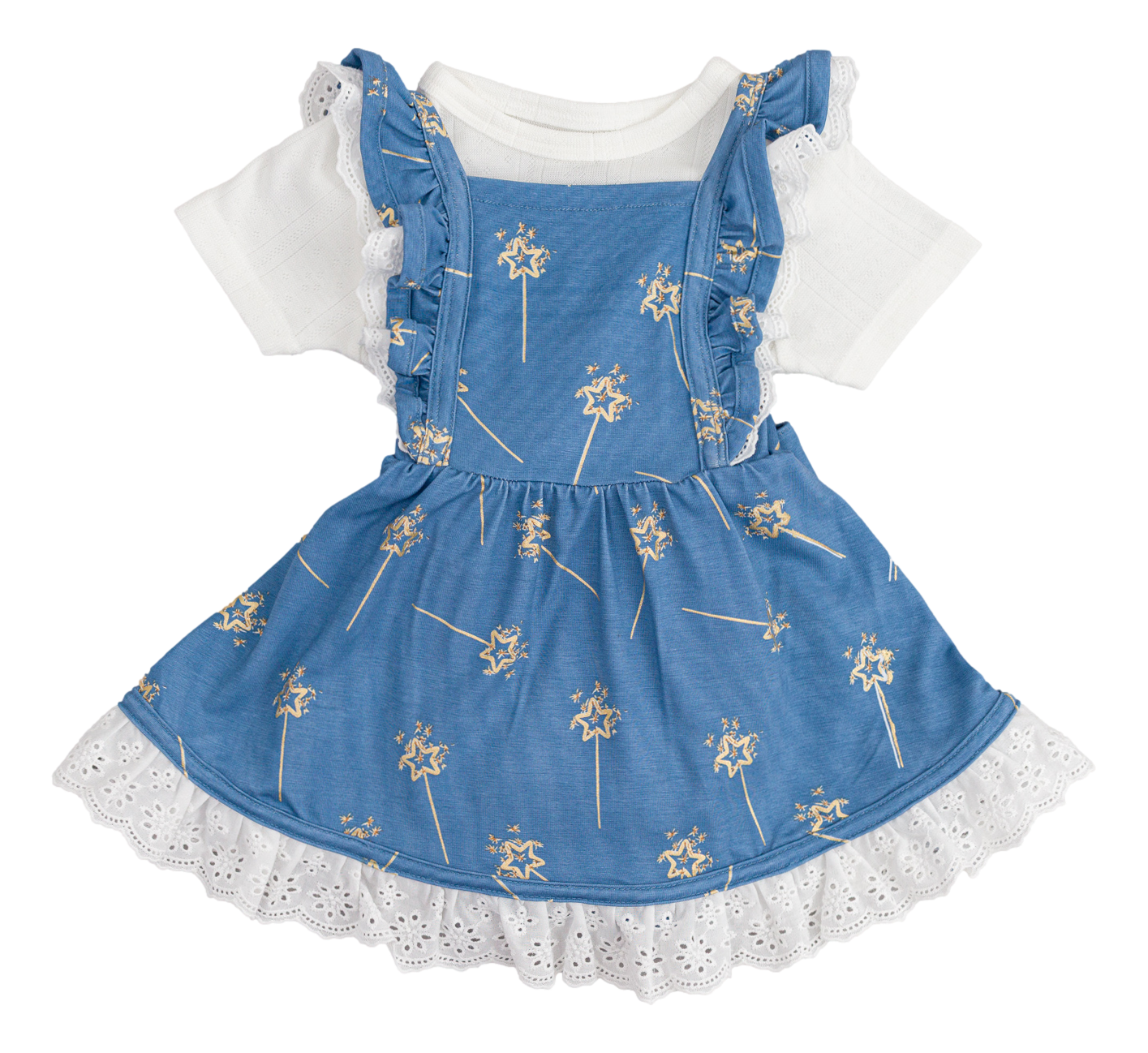 Bamboo patriotic twirl set for girls  