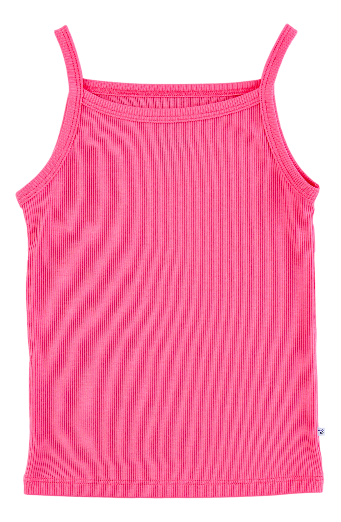 strawberry ribbed tank top