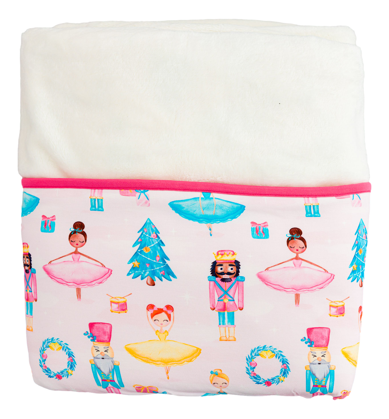 Sugarplum Plush Throw Blanket