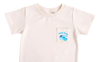 surf club bamboo/cotton graphic t-shirt