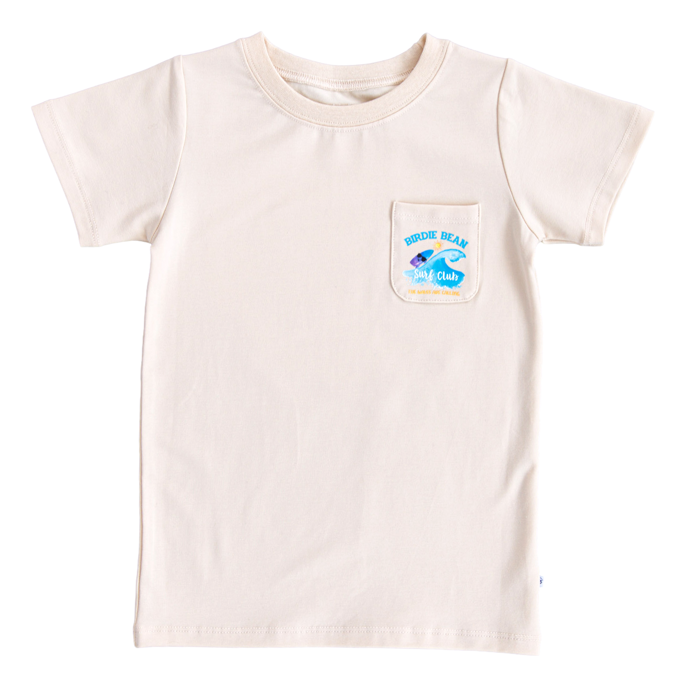 surf club bamboo/cotton graphic t-shirt