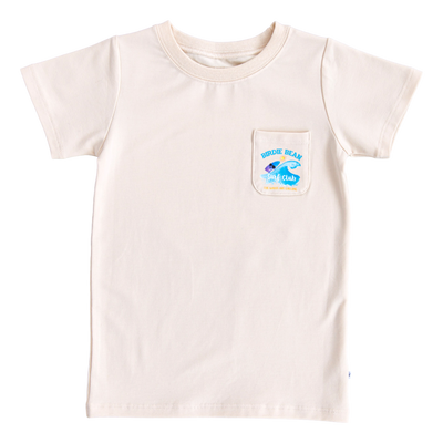 surf club bamboo/cotton graphic t-shirt