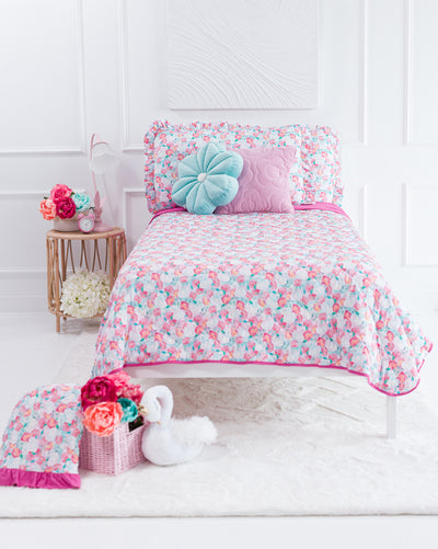 Elizabeth Ruffle Zipper Pillowcase Set