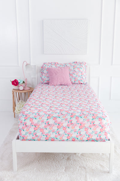 Elizabeth Pointelle Twin Sheet And Pillowcase Set