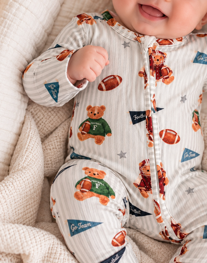 Touchdown Teddy Convertible Romper