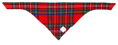 tartan plaid pet bandana