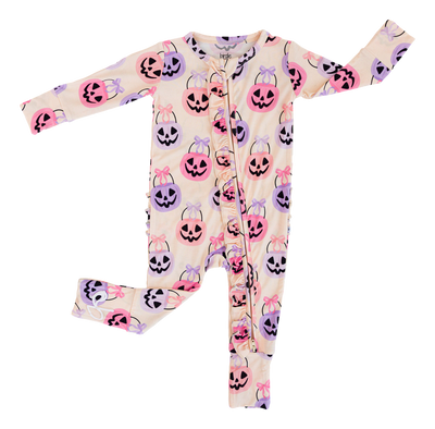 Trick or Sweet Ruffle Convertible Romper