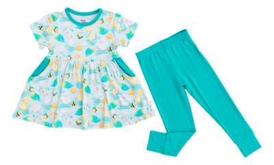 Waddles Peplum Set