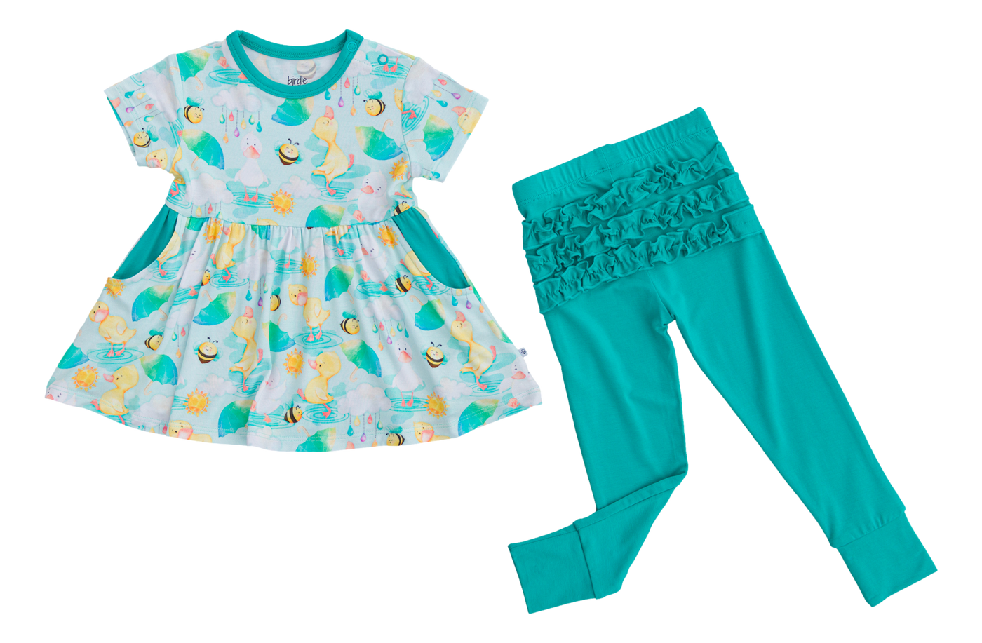 Waddles Peplum Set