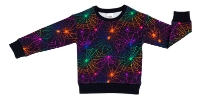 Neon Webs Crewneck Sweatshirt