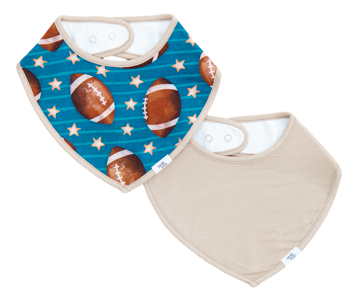 wilson bandana bib set