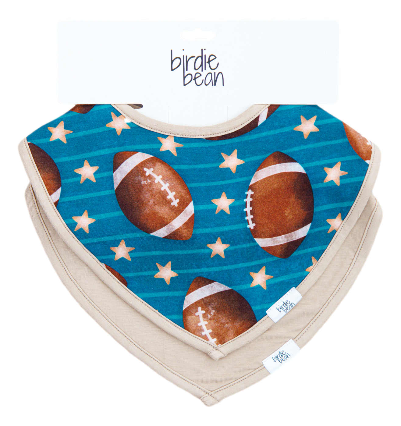 wilson bandana bib set