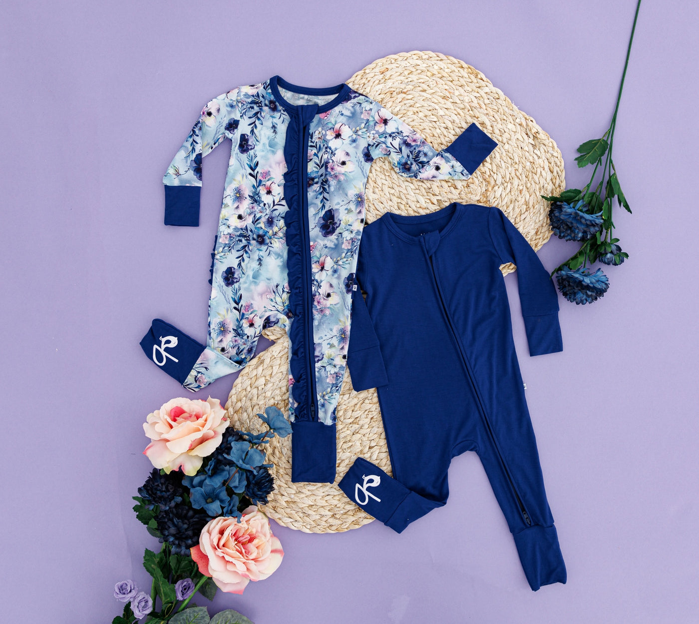 indigo convertible romper